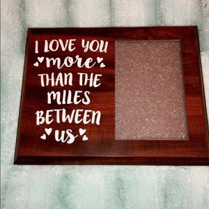 Wooden picture frame- brand new